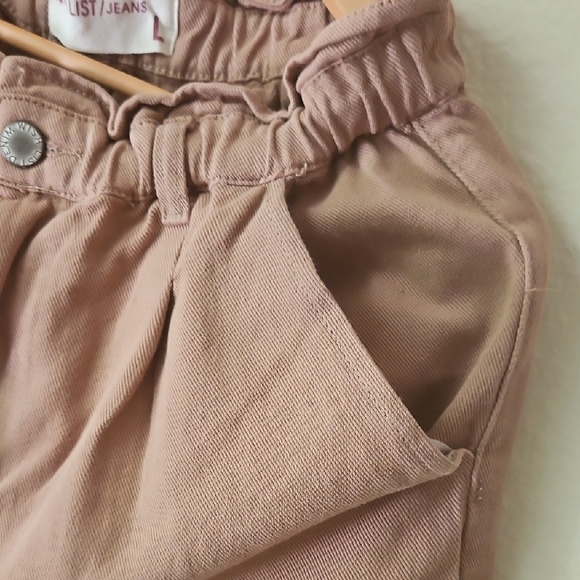 Wish High Waist Tan Shorts - Picture 3 of 7
